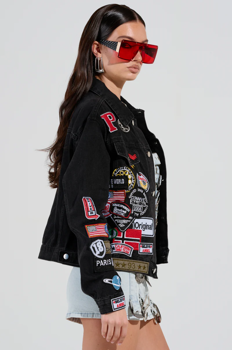 PATCH IT UP DENIM JACKET - Image 4