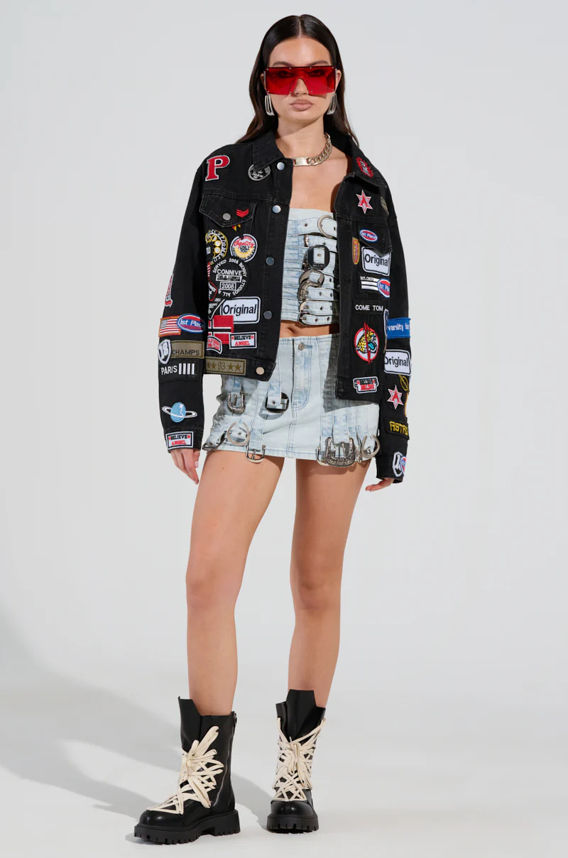 PATCH IT UP DENIM JACKET - Image 7
