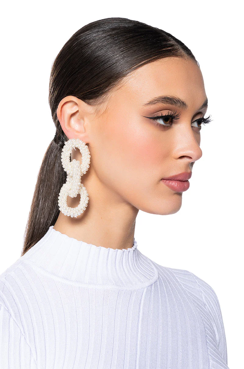 PEARL BABY DANGLE EARRING - Image 7