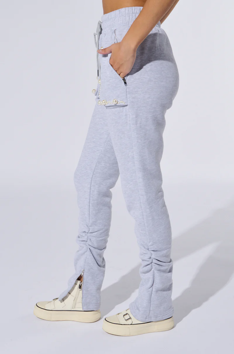 PEARL DETAIL JOGGER PANT - Image 4