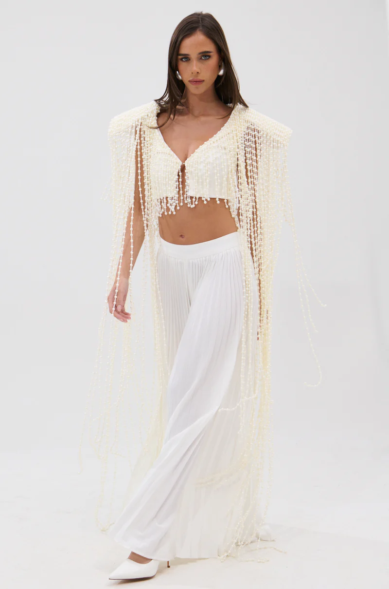 PEARL HEAVEN BEADED TOP