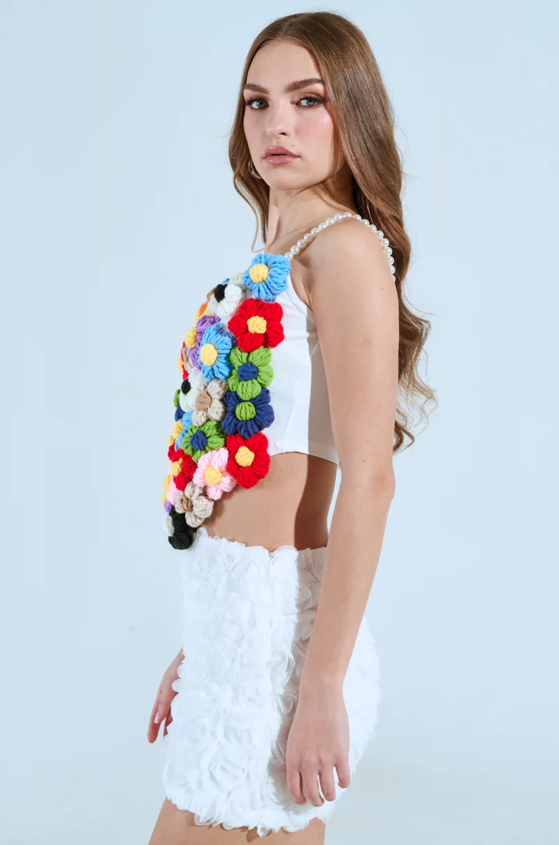 PENELOPE FLORAL CORSET TOP - Image 3