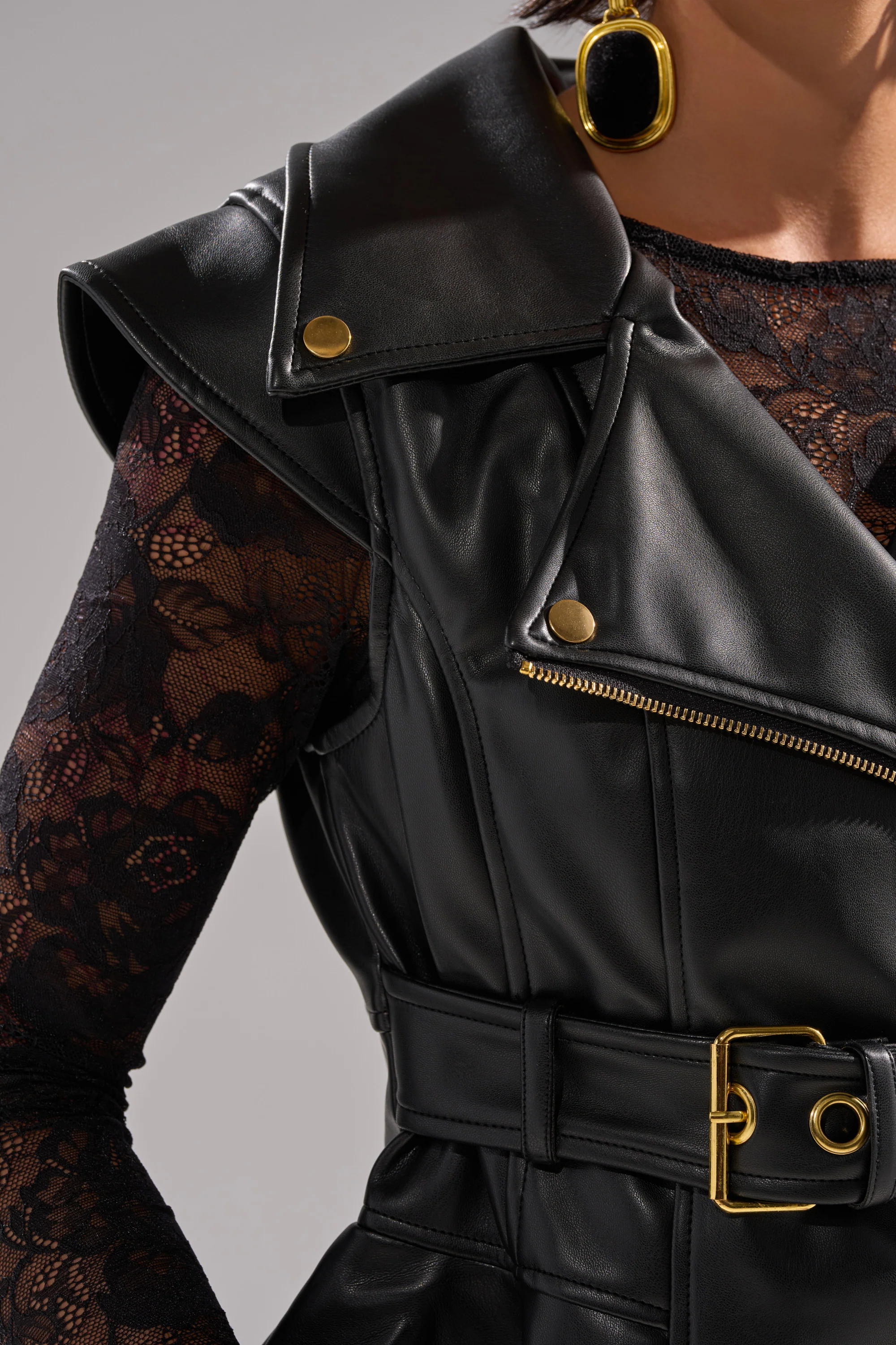 PEP IN MY STEP LEATHER VEST - Image 12