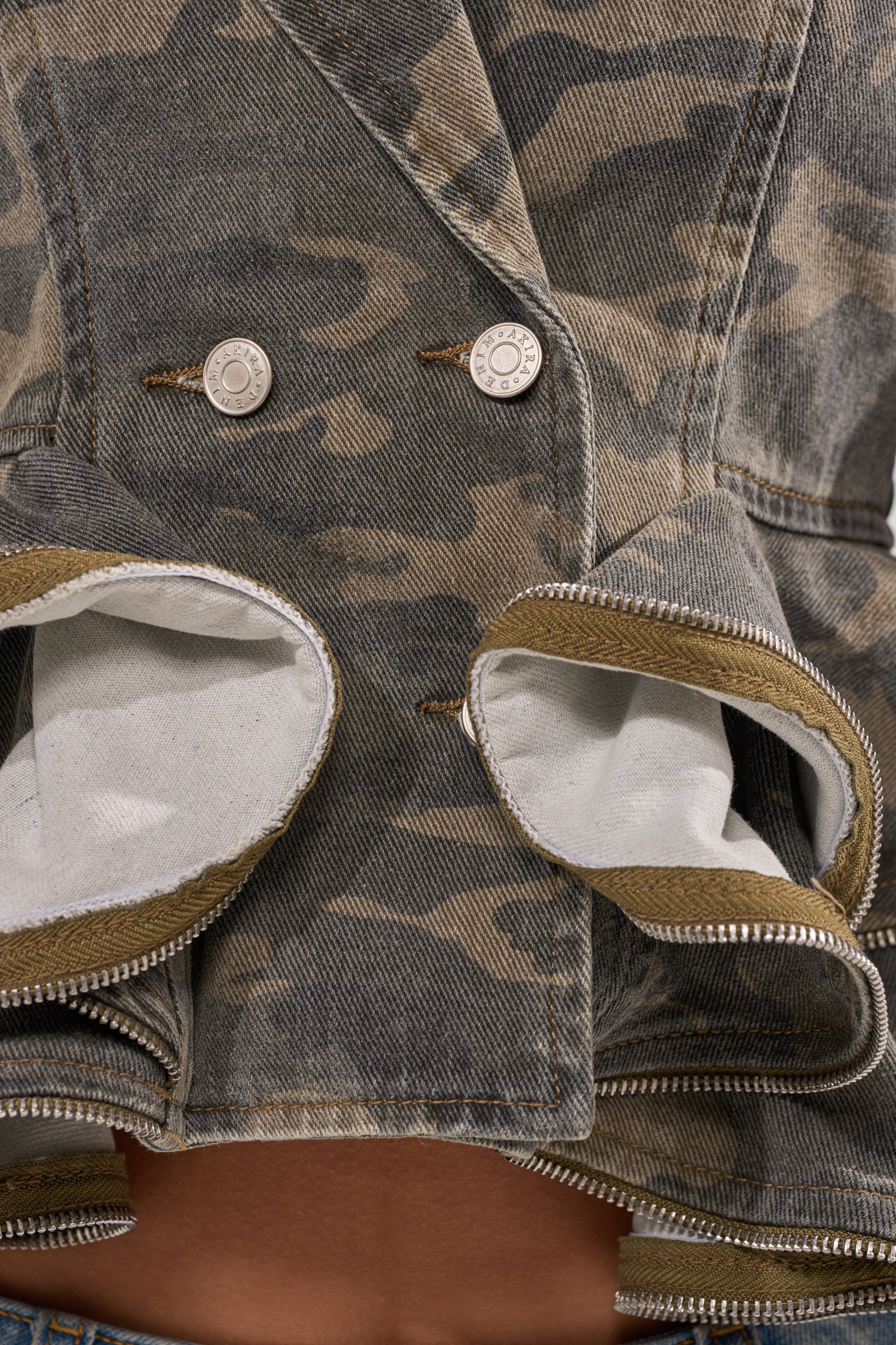PEPLUM CAMO JACKET - Image 8