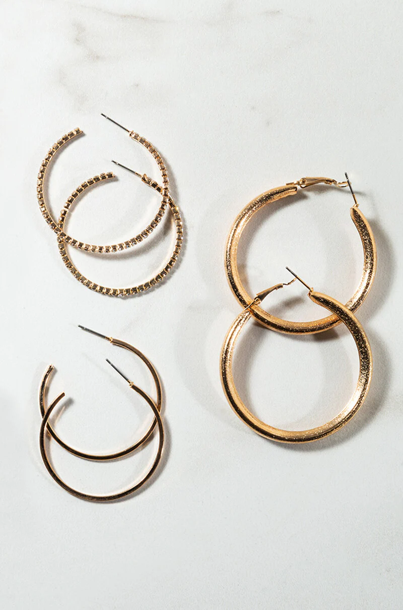 PERFECT PAIR HOOP SET