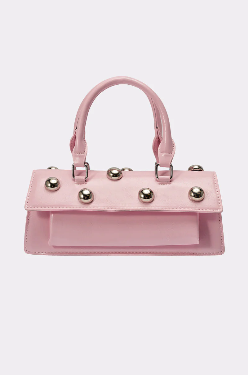 PERRI DOME EMBELLISHED PURSE