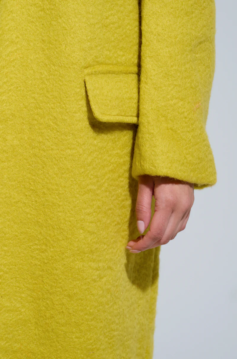 PHOEBE OVERSIZED TRENCH IN GREEN - Image 7