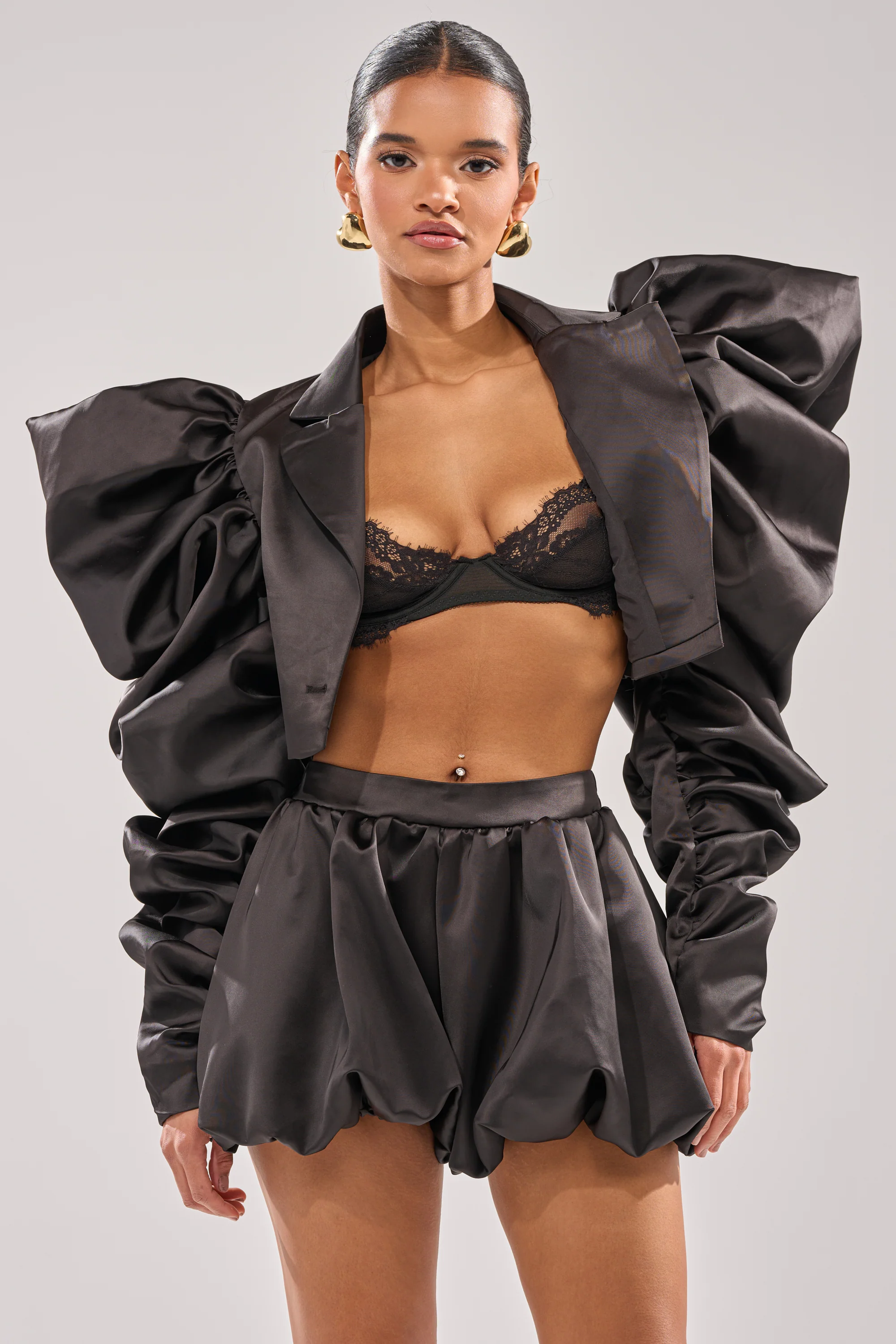 PHOEBE PUFF SLEEVE BLAZER - Image 2
