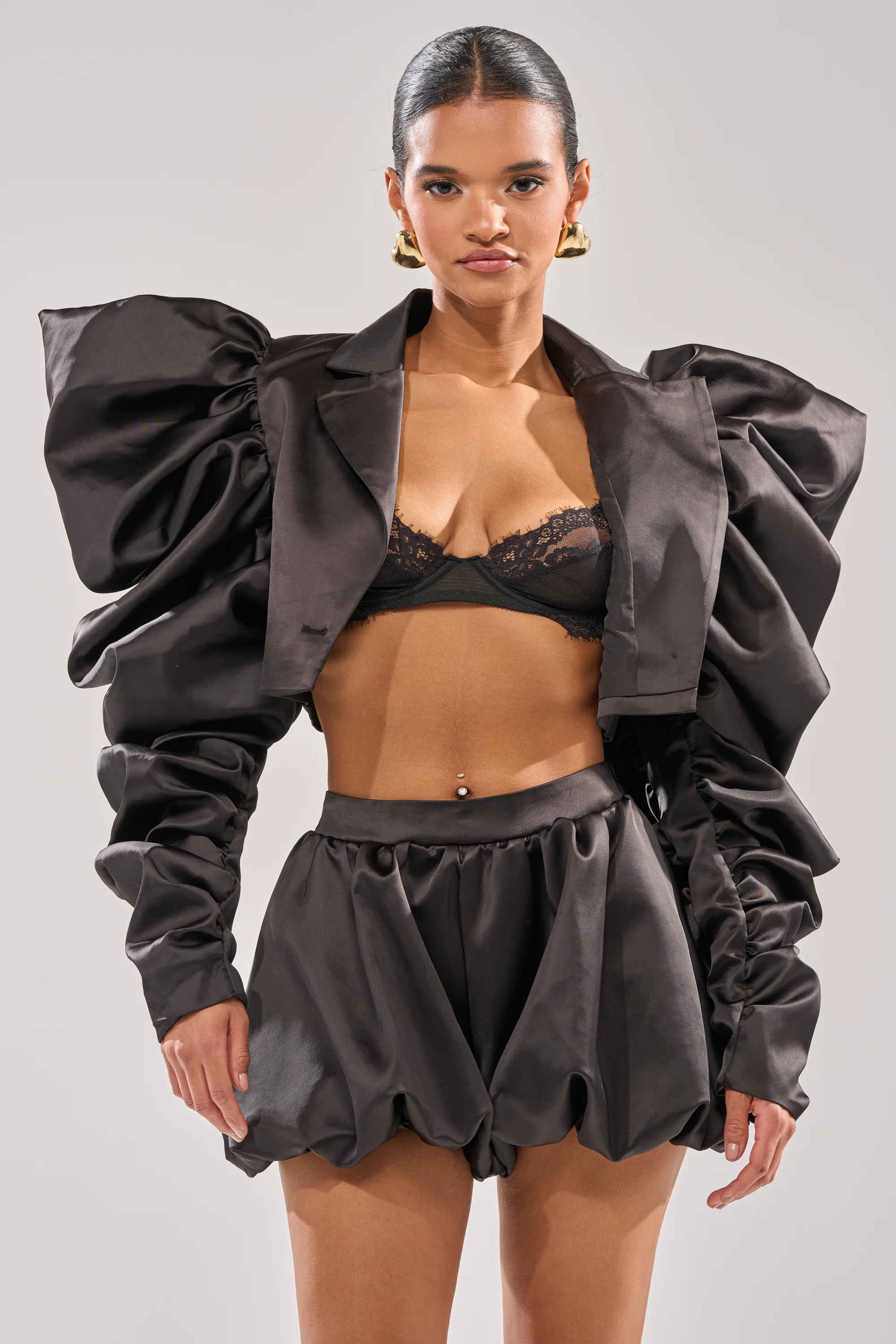 PHOEBE PUFF SLEEVE BLAZER - Image 4