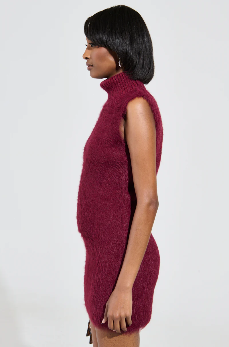 PINKY PROMISE SOFT KNIT MINI DRESS - Image 5