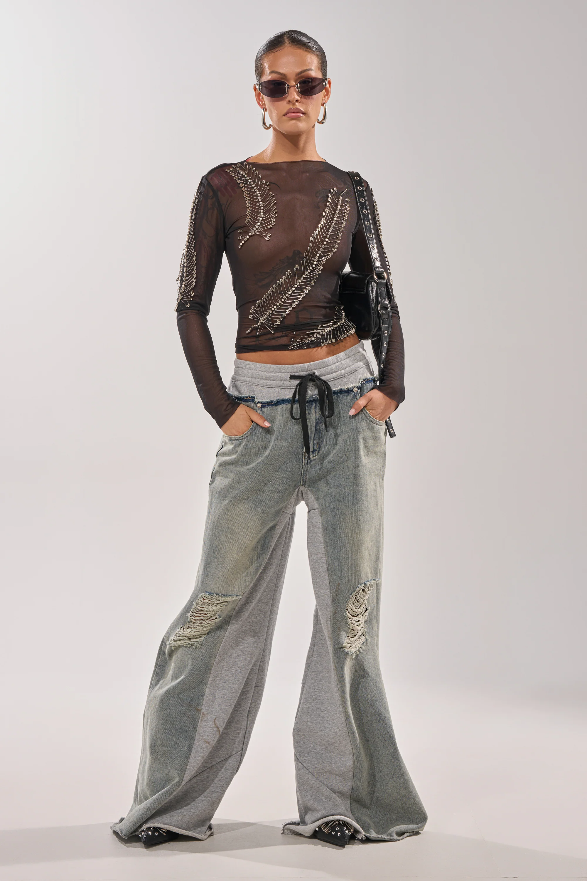 PINNED DOWN MESH TOP - Image 6