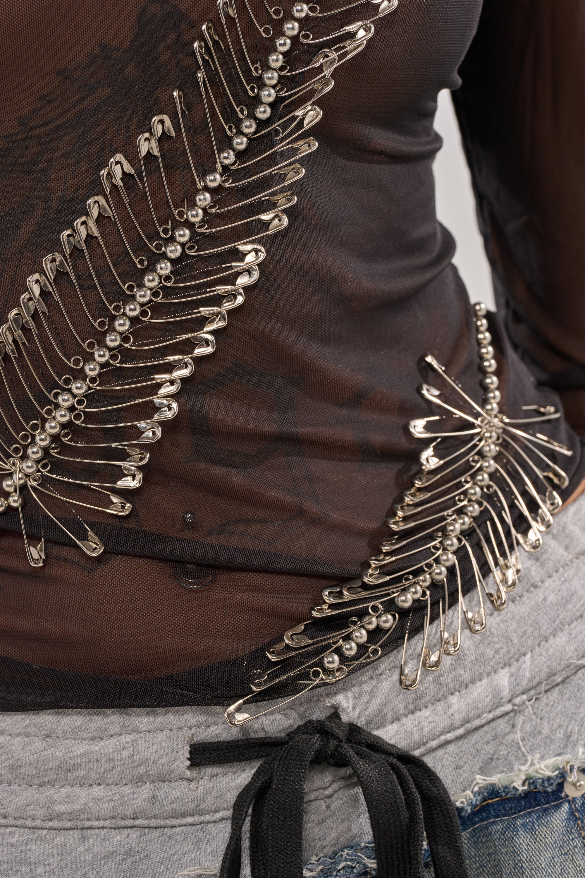 PINNED DOWN MESH TOP - Image 9