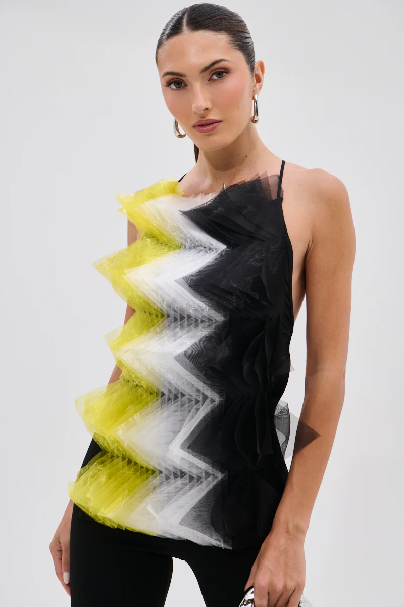 PIPPA MESH BLOUSE - Image 3