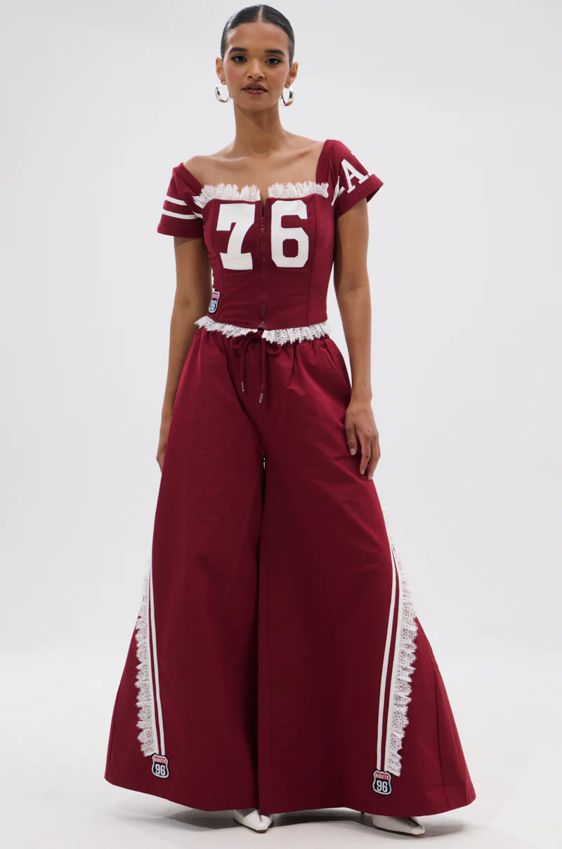 PLAY TIME IS OVER FRONT ZIP CORSET TOP - Image 6