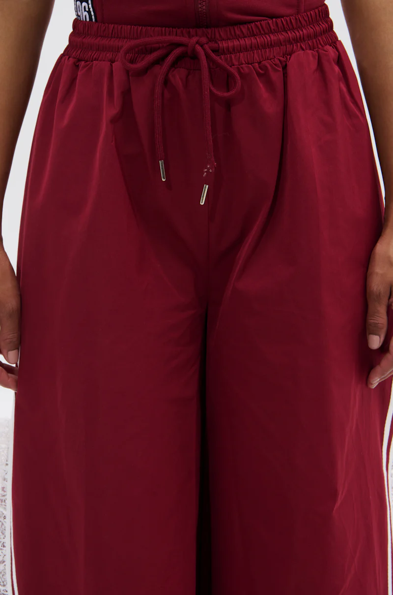 PLAY TIME IS OVER OVERSIZED TRACK PANT - Image 7