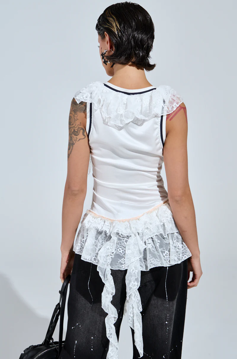 PLAY WITH MY HEART RUFFLE JERSEY - Image 4