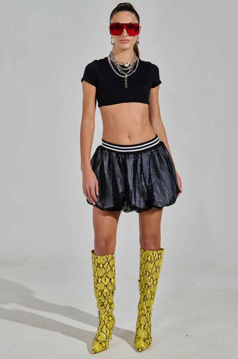 PLAYERS ONLY JERSEY BUBBLE SKIRT - Image 8