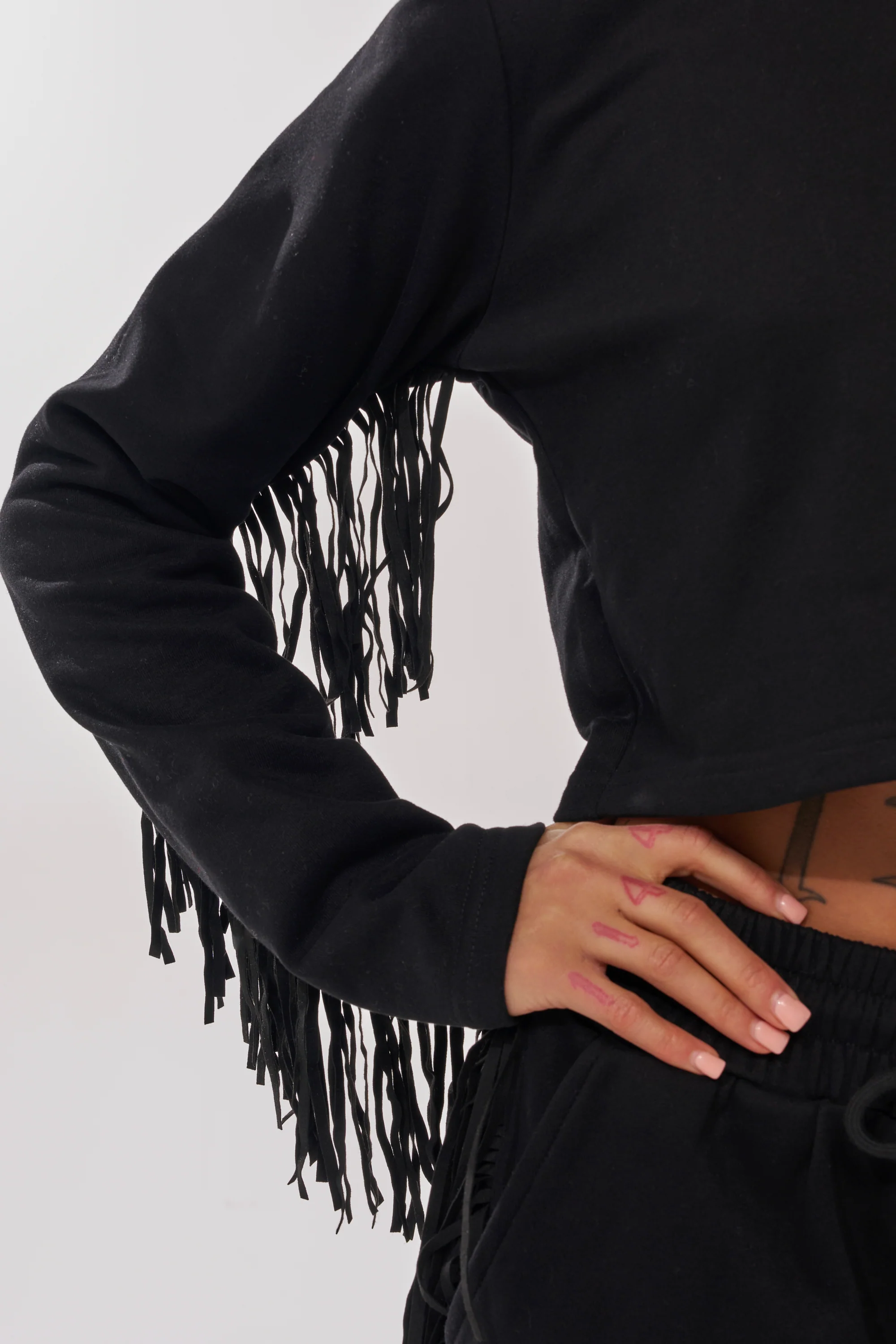 PLAYING CARDS CROP SWEATSHIRT - Image 10
