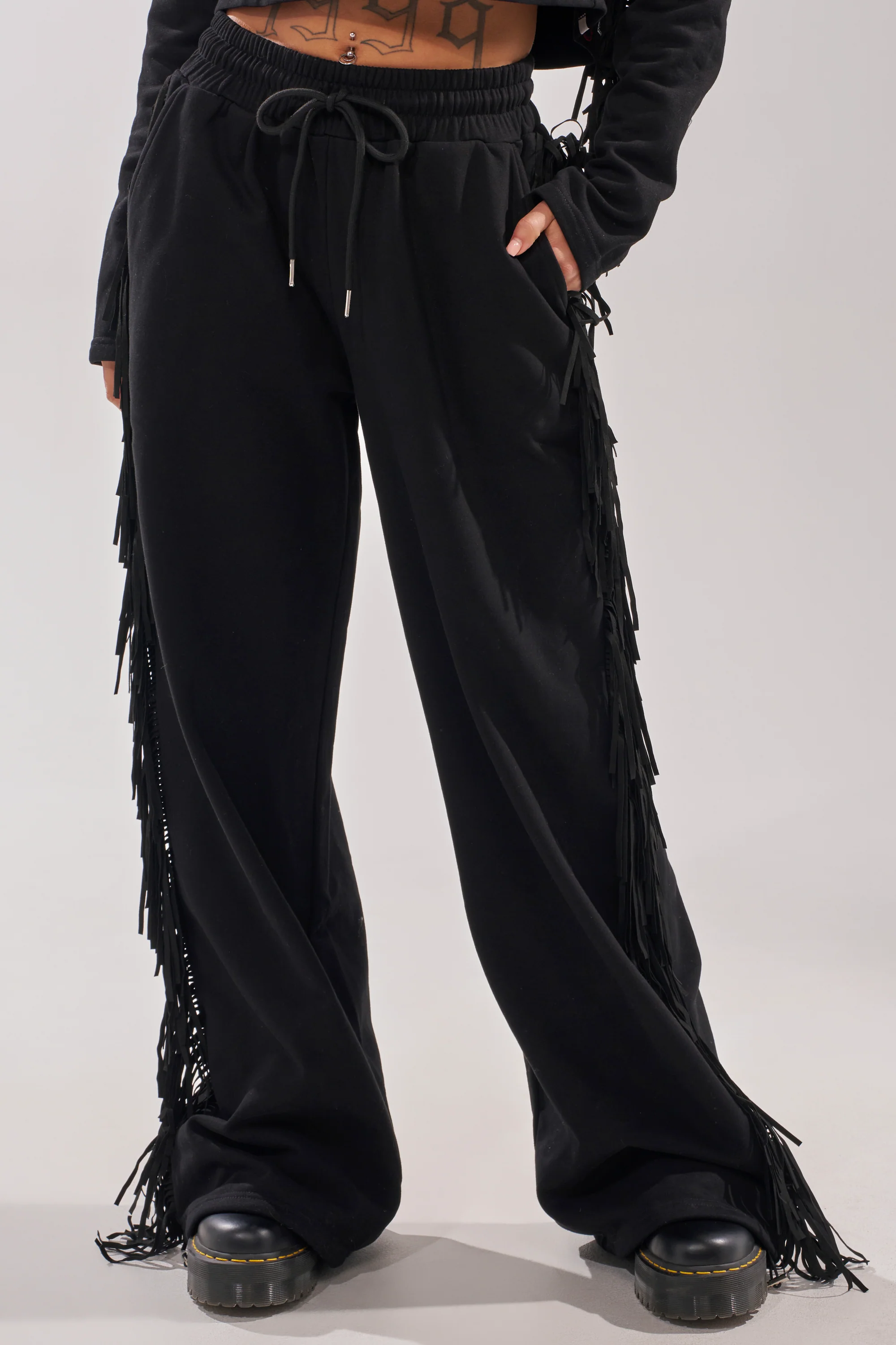 PLAYING CARDS WIDE LEG JOGGER - Image 2