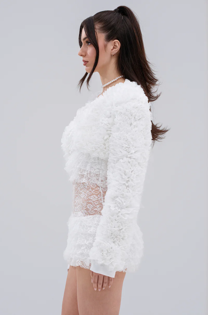 PLUME RUFFLE BOLERO - Image 4