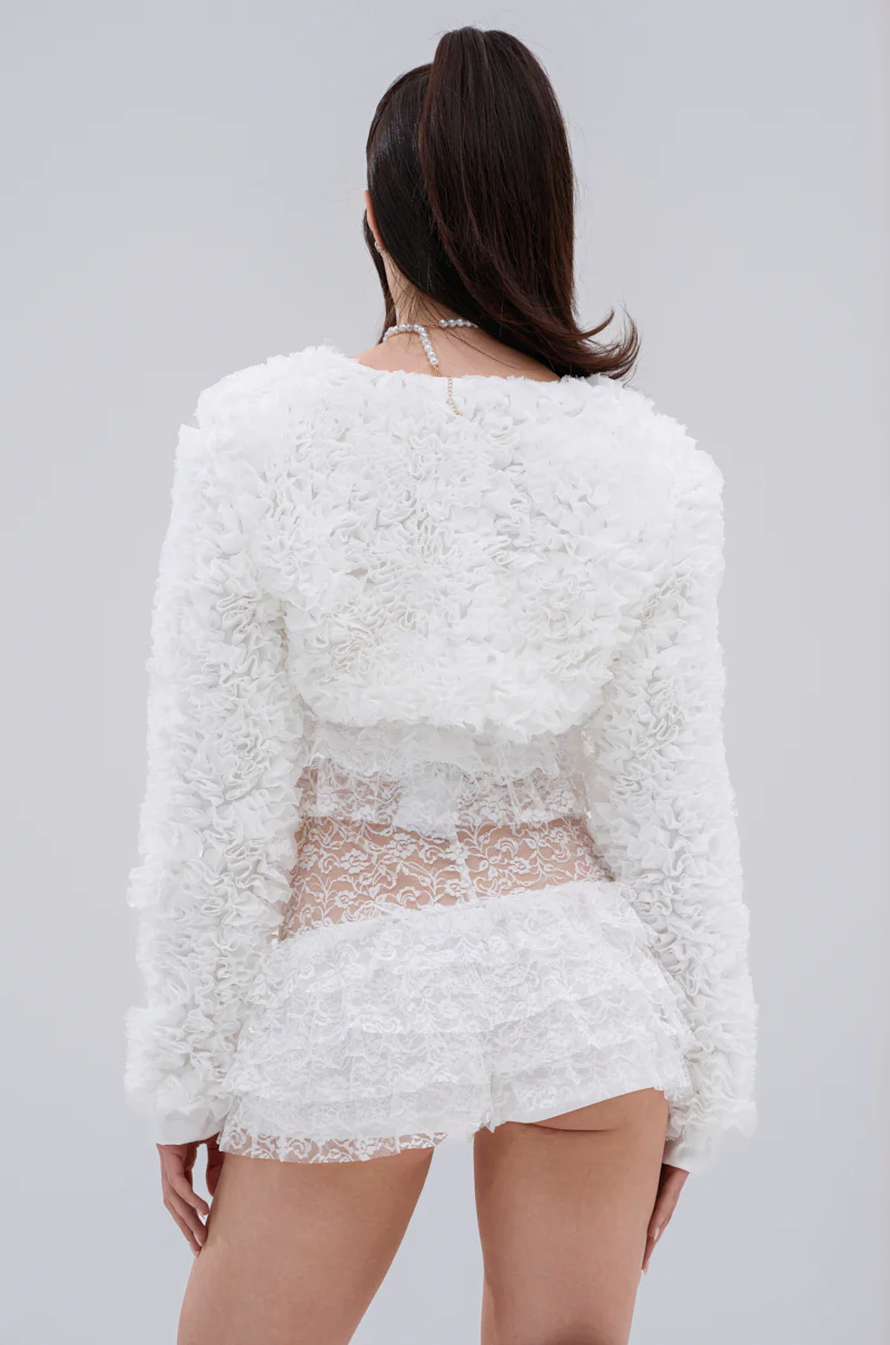 PLUME RUFFLE BOLERO - Image 5