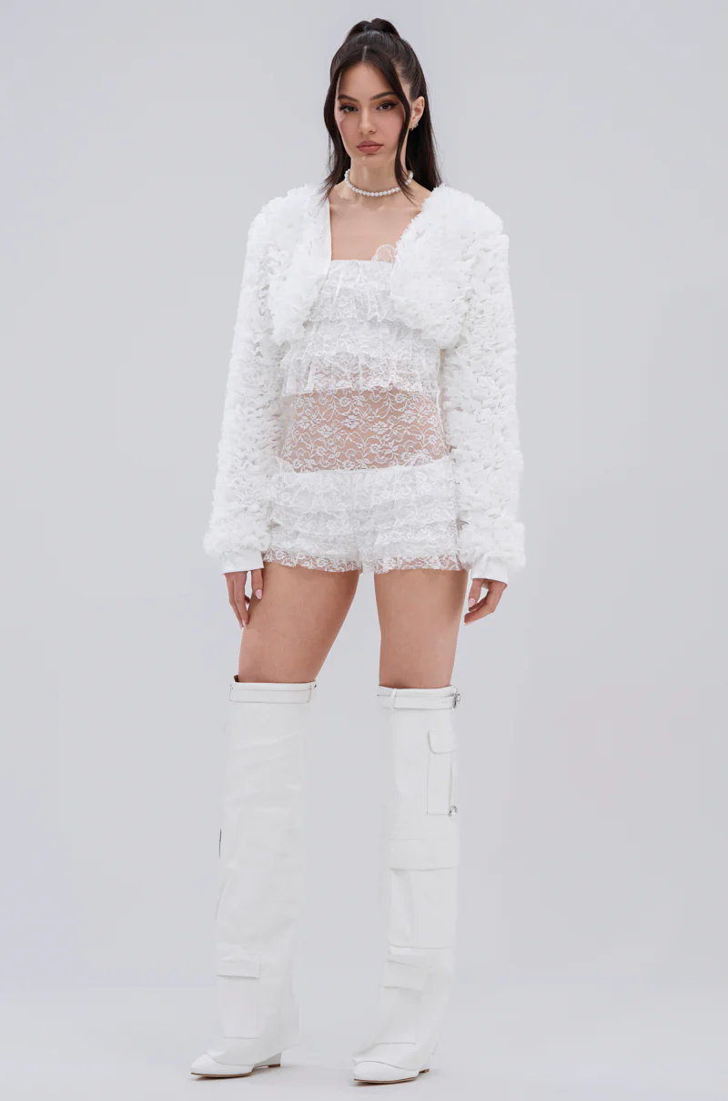 PLUME RUFFLE BOLERO - Image 6