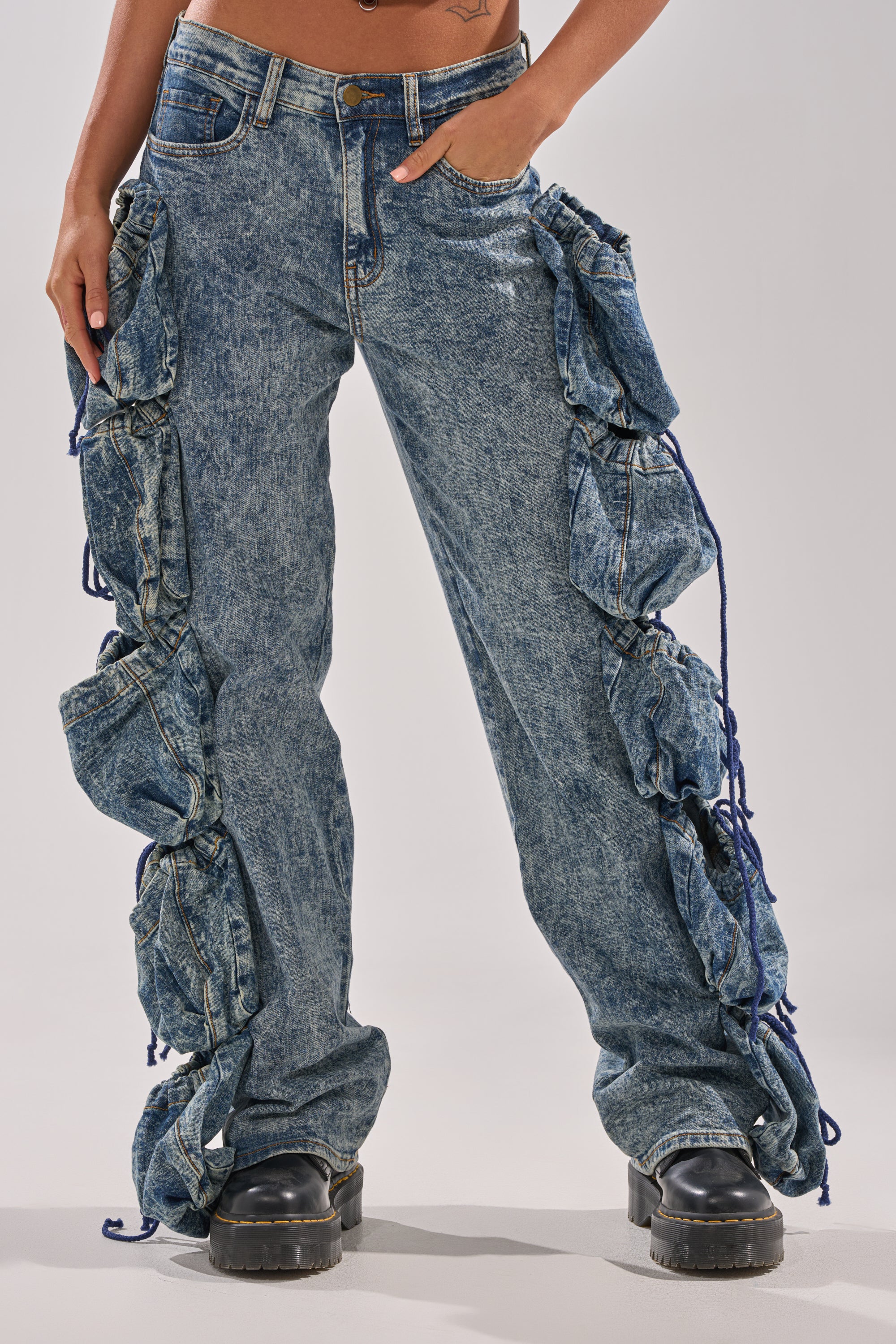 POCKETS FULL OF SUNSHINE DENIM PANT - Image 2