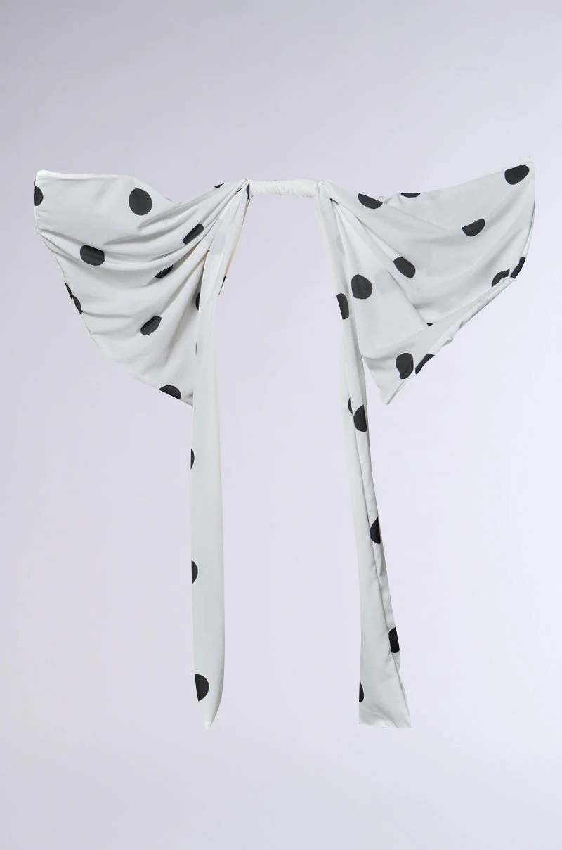 POLKA DOT IT HAIR BOW - Image 4