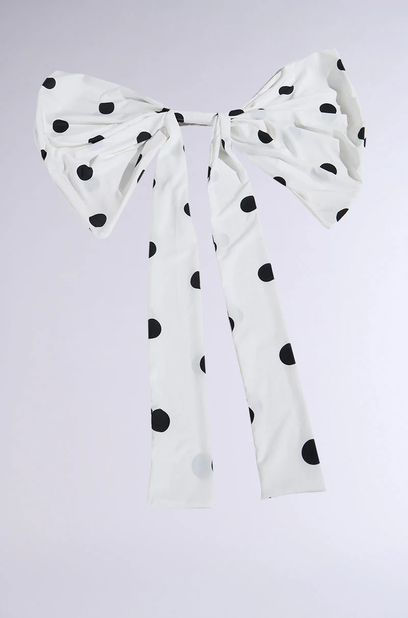 POLKA DOT IT HAIR BOW - Image 7
