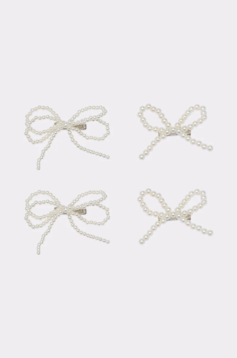POLLY PEARL HAIR CLIP SET - Image 3