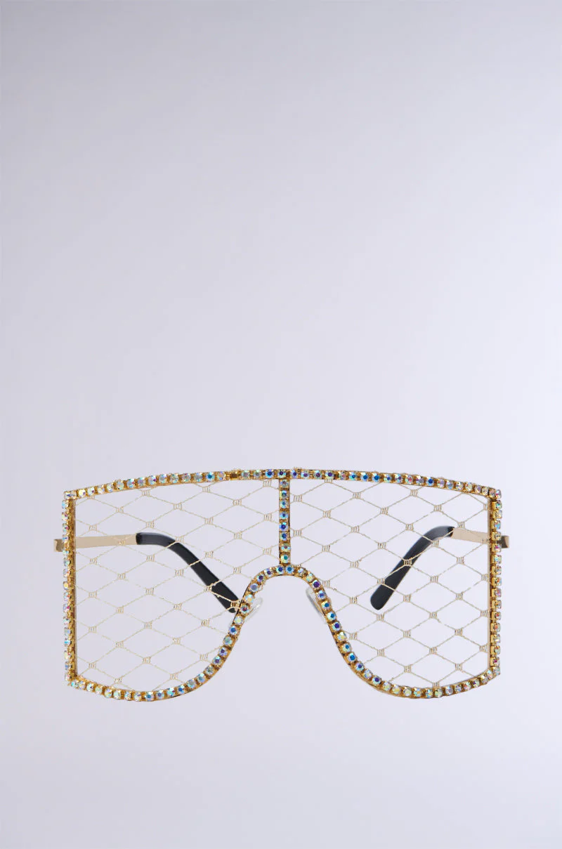 POP THE BUBBLY GLASSES IN GOLD - Image 2