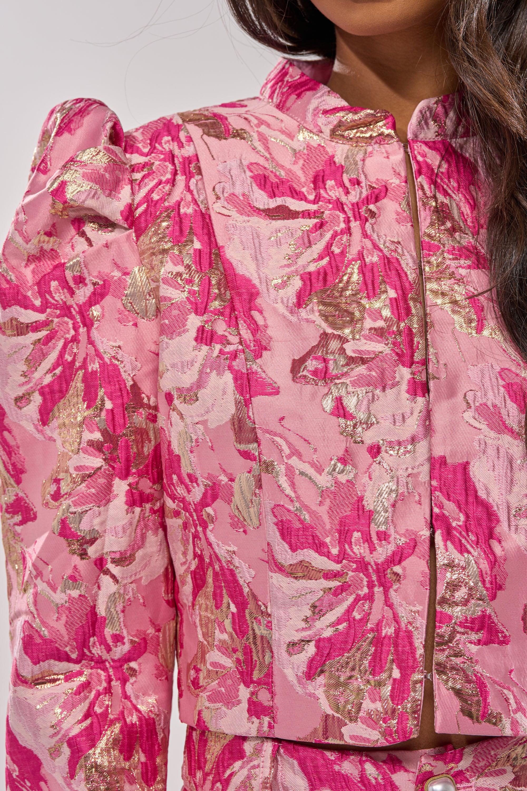 POPPY BROCADE BLAZER - Image 6