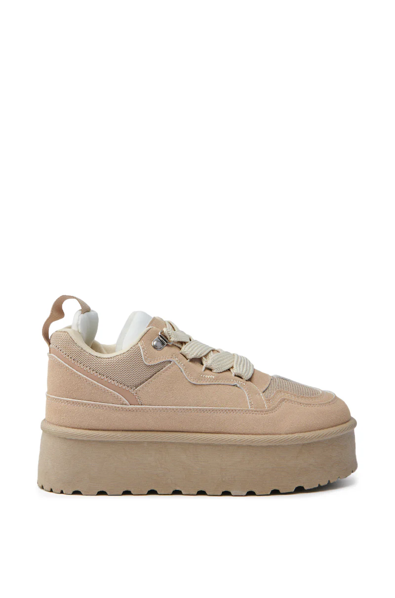 POPULARITY SAND FLATFORM SNEAKER - Image 4
