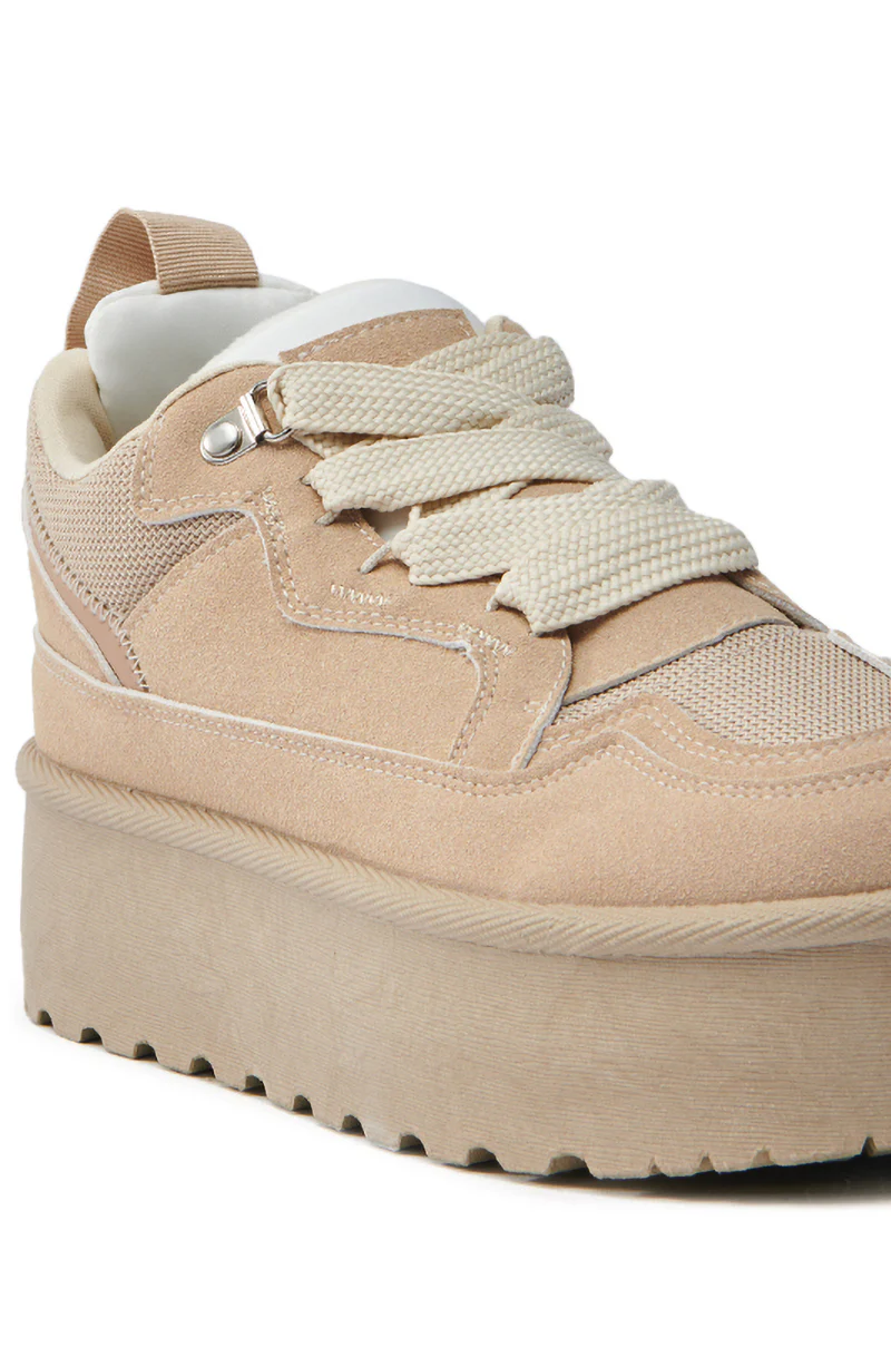 POPULARITY SAND FLATFORM SNEAKER - Image 7