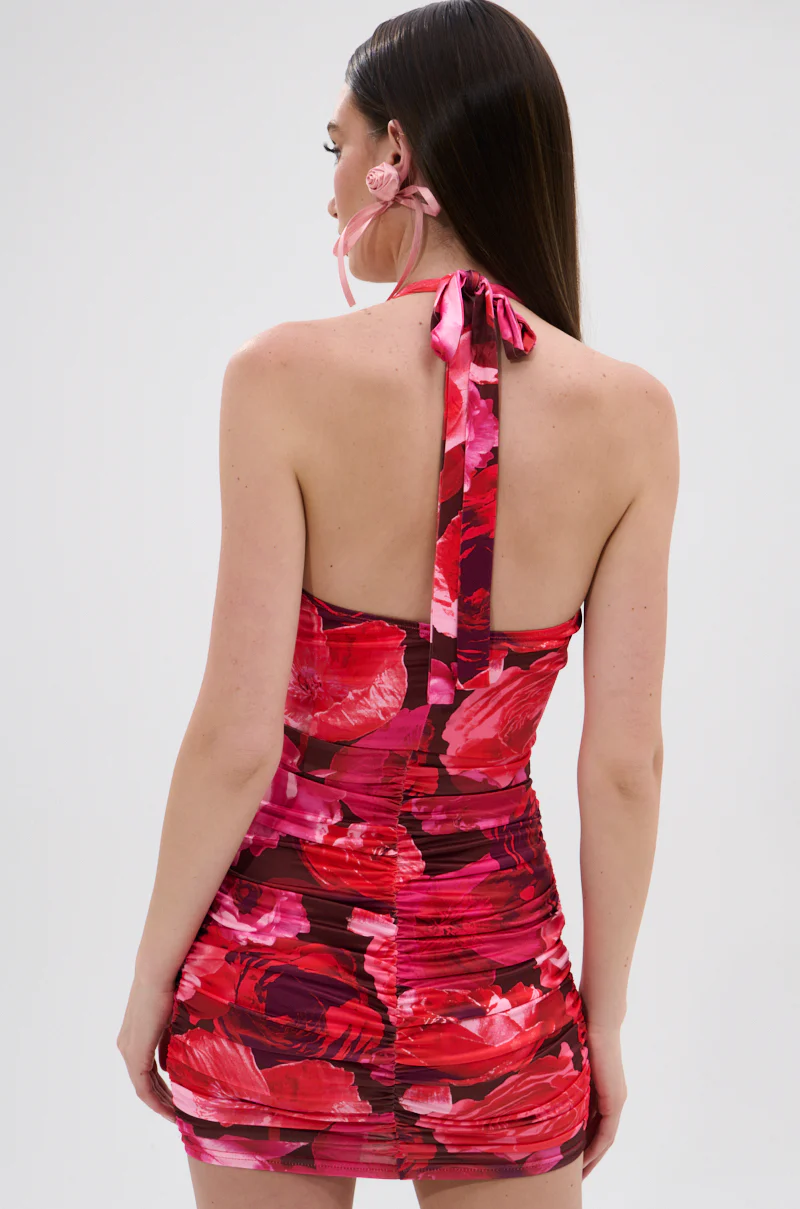 POSIE PRINTED MINI DRESS - Image 7