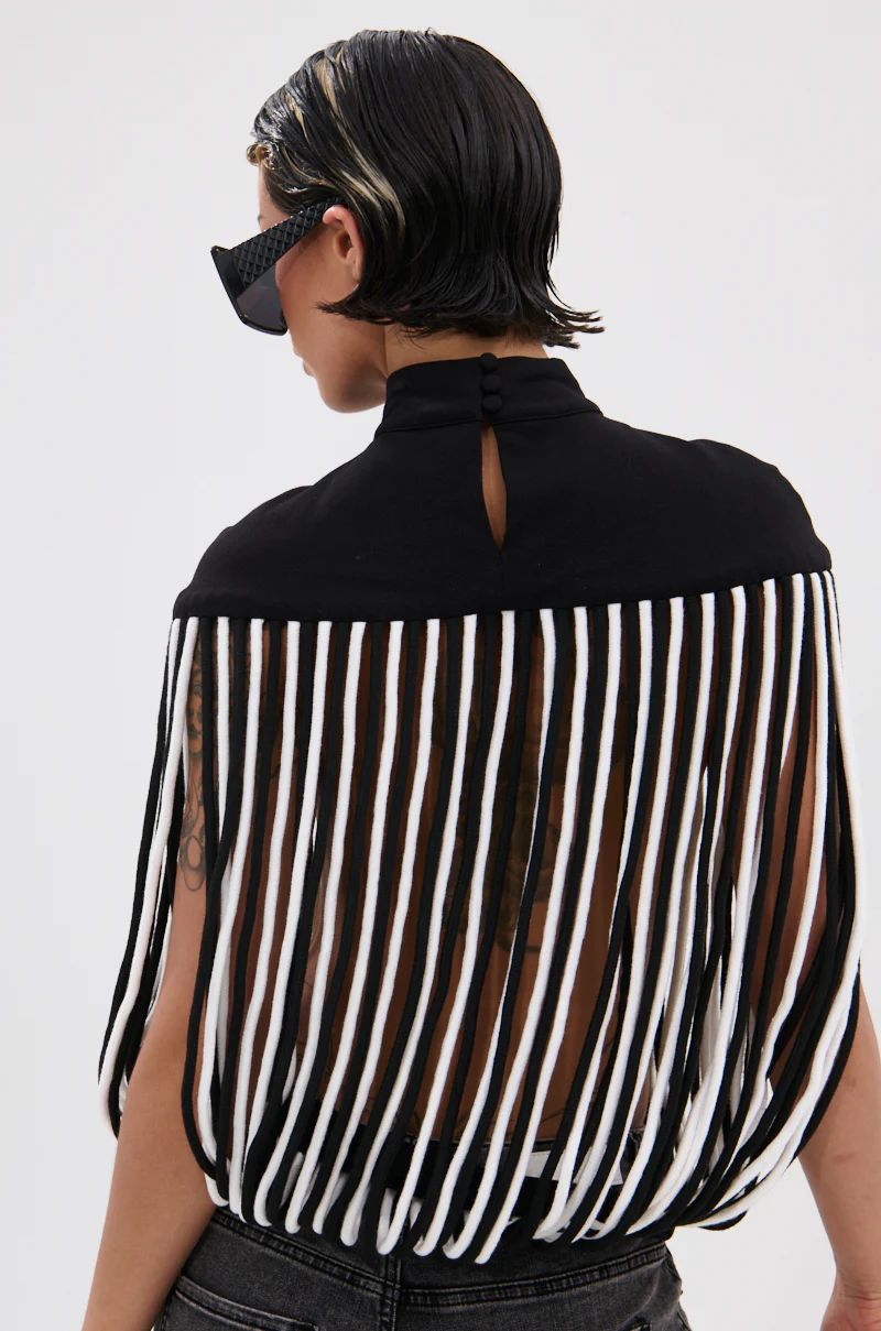 POWER TRIP FRINGE BLOUSE - Image 6