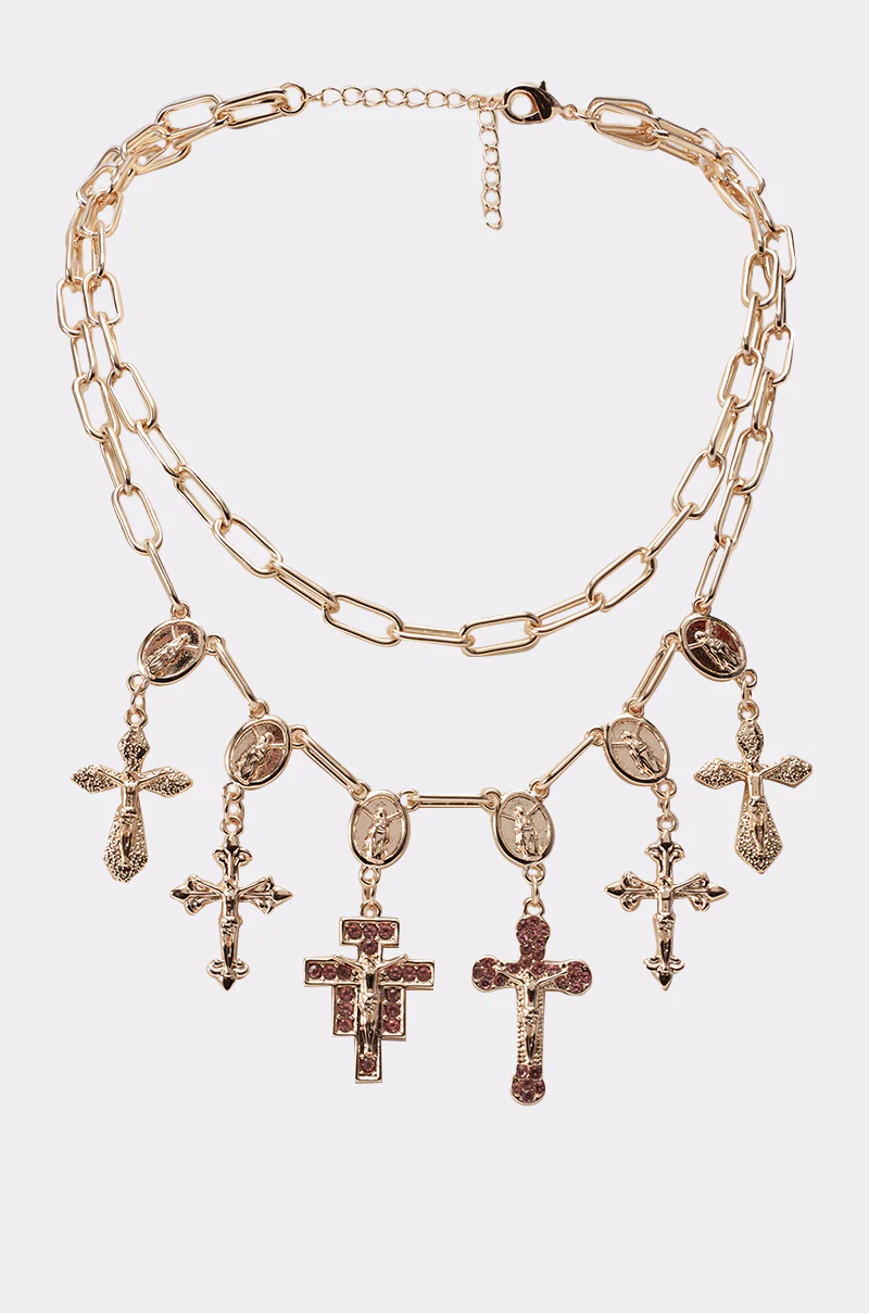 PRETTY IN PINK NECKLACE - Image 2