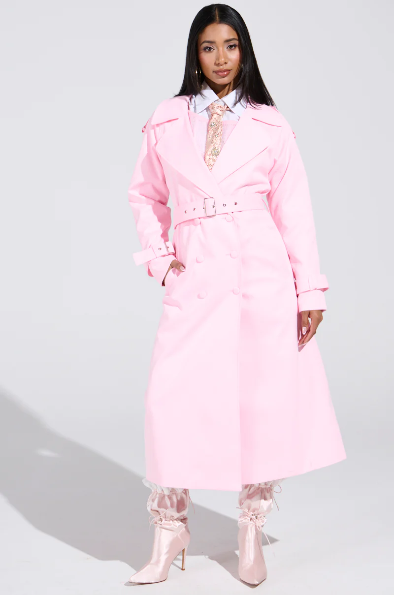 PRETTY IN PINK TRENCH - Image 2