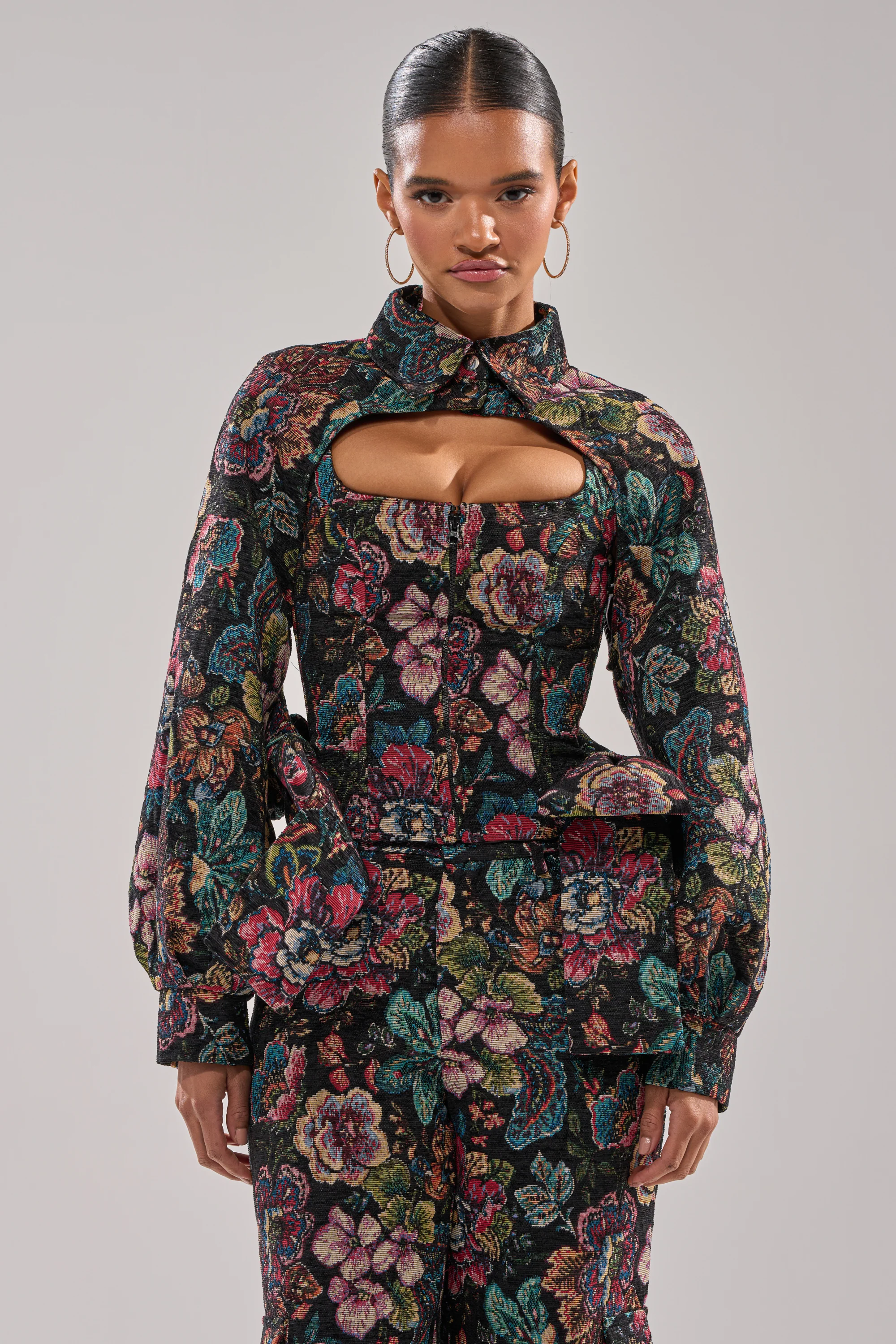 PRETTY LADY BROCADE BOLERO - Image 3