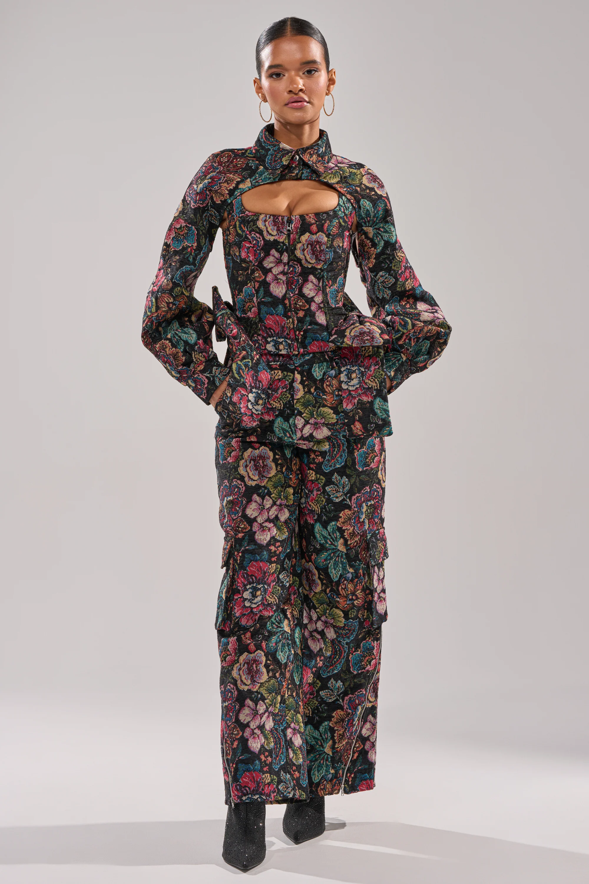 PRETTY LADY BROCADE BOLERO - Image 7