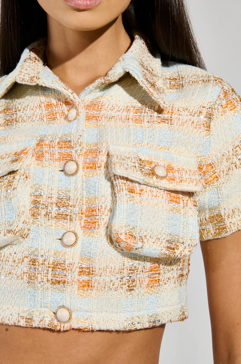 PRETTY LADY BUTTON DOWN TOP - Image 10