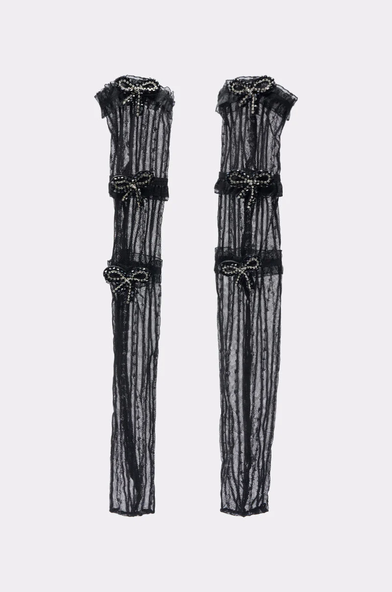 PRETTY N PROPER BOW SOCKS - Image 2