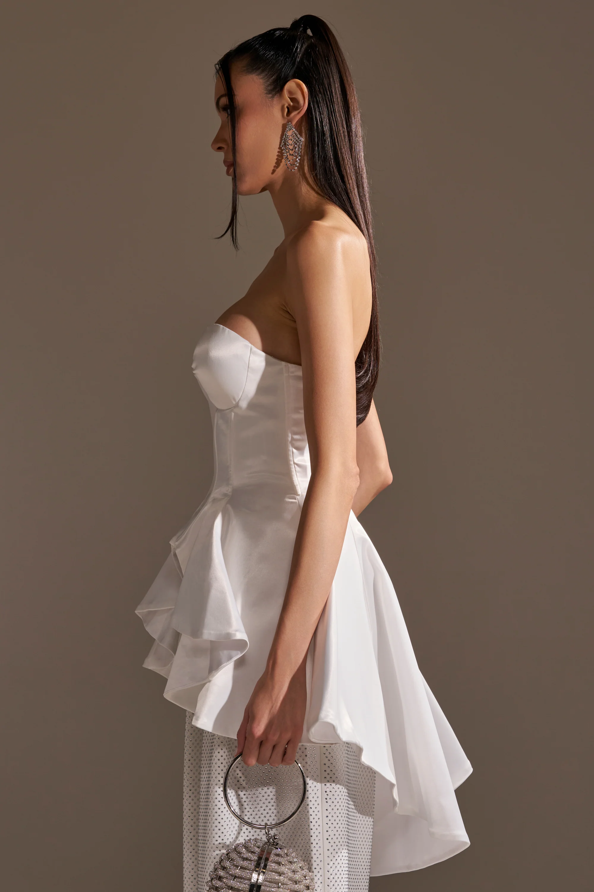 PRETTY PLEASE SATIN CORSET - Image 4