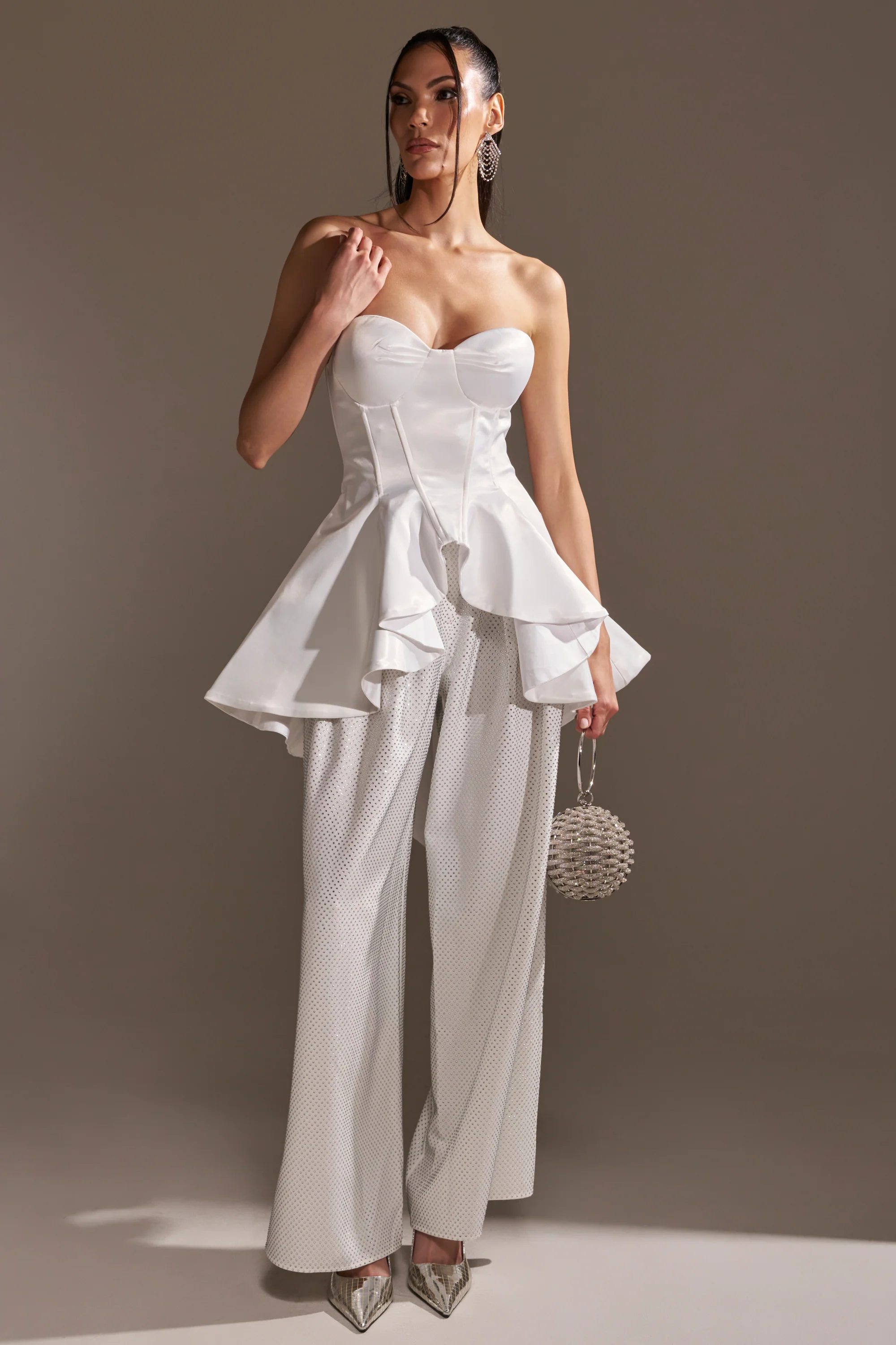 PRETTY PLEASE SATIN CORSET - Image 8