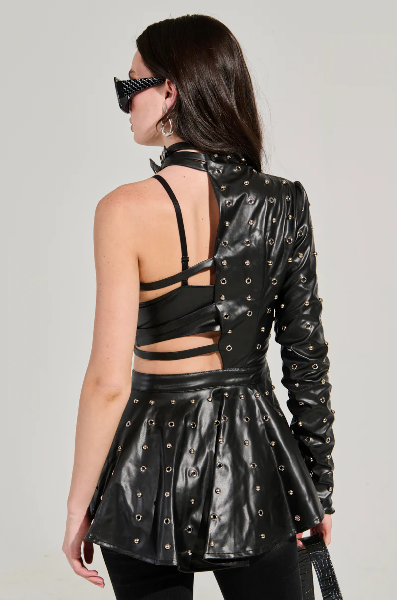 PRETTY RECKLESS GROMMET HALF THERE TOP - Image 5