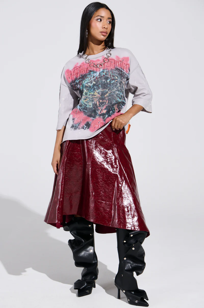 PRIMAL FURY CROPPED GRAPHIC SWEATSHIRT - Image 6
