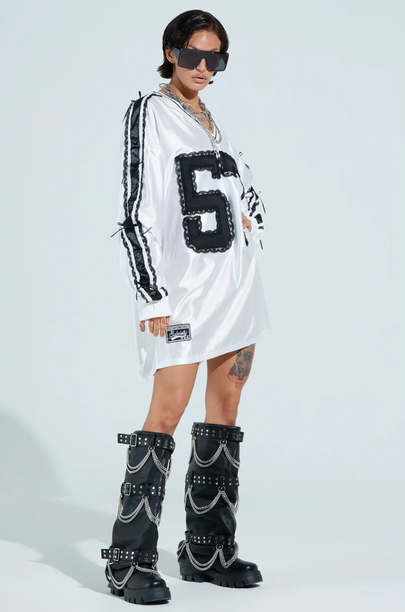 PUT A BOW ON IT JERSEY DRESS - Image 6