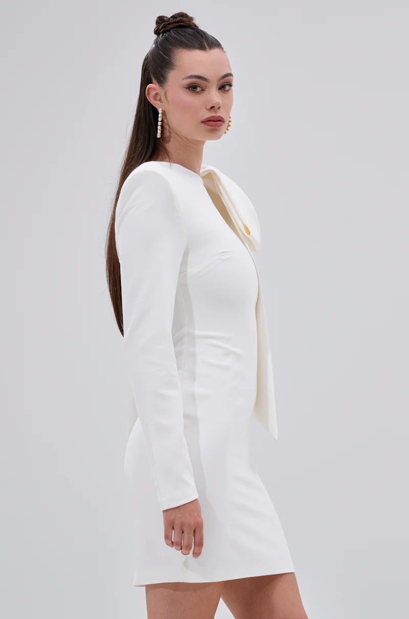 PUT A BOW ON IT MINI DRESS - Image 3