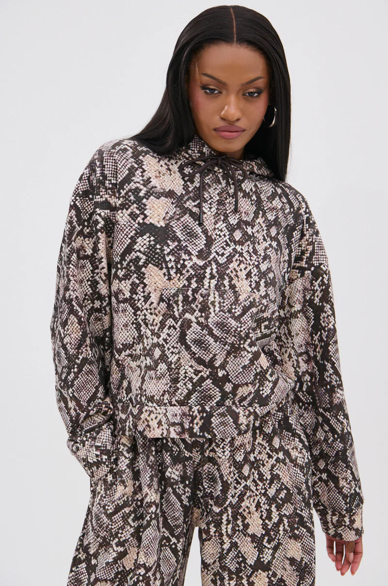 PYTHON HOODED SWEATSHIRT - Image 2