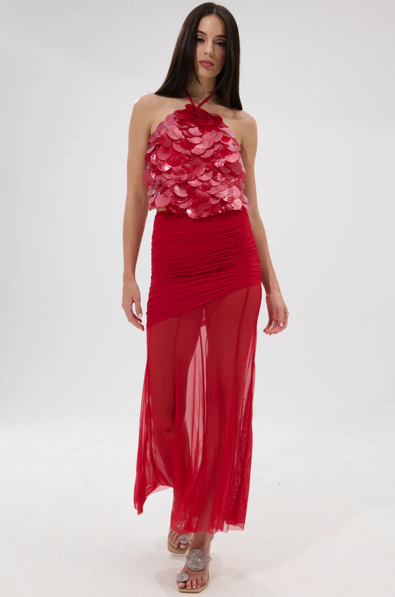 QUEEN OF EVERYTHING HALTER TOP - Image 5